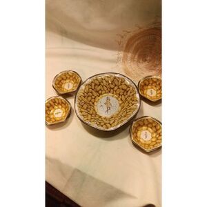 Vintage Mr Peanut servings bowls